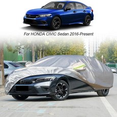 혼다 어코드 시티 발라드 Civic JAZZ FIT Insight ZE4 JEDE Hatchback Sedan 용 전체 자동차 커버 비 서리, 01 For CIVIC Sedan