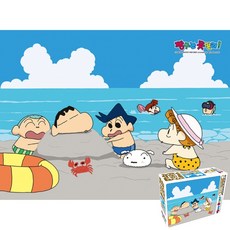 모두의취미 짱구는 못말려 모래놀이 150피스 직소퍼즐, 1개, 단품