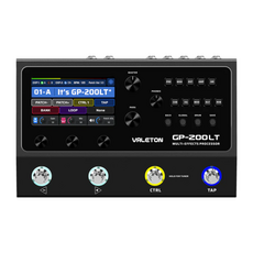 Valeton GP-200LT 綜合效果器 音箱模擬 IR 載入 USB 錄音介面, 1個