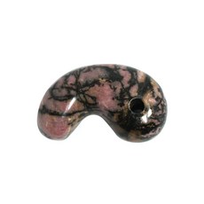 힐링젬 로도나이트 백제곡옥 풍수용품 30x19mm