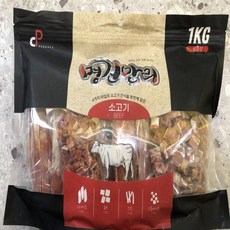 명견만리 대용량 소고기 육포 강아지 반려견 사료 1kgthe6+8HsW