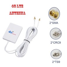 LTE 안테나 3G TS9 CRC9 SMA 커넥터 라우터 외부 화웨이 모뎀 2M 케이블, [03] TS9 Connector, 03 TS9 Connector, 03 TS9 Connector