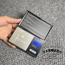 便攜翻蓋黃金茶葉稱重 精准克重稱 家庭廚房秤 0.01g~500g, 如圖所示, 1個