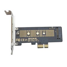 PCIE NGFF SSD 카드 TO 2280 M2 어댑터 2230 2260 X1 2240 PCI 브래킷, 1개