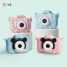 키비 큐티 키즈 카메라 선물 풀패키지 세트, 1개, 핑크미키