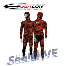 海豹潛水 EPSEALON Yamamoto頂級布料3mm半乾式防寒衣 潛水保暖舒適 原裝進口, 1號身高160-170 體重50-65