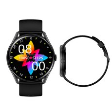 ProTap 智能手錶W12PRO，1.43吋AMOLED螢幕，100種運動模式，IP68防水，AI語音助手, 黑色, 1.87吋, 藍牙