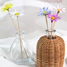 디퓨저 리드 스틱 - 데이지 플라워, 화이트, 1개, 1개입