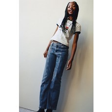 [국내배송] 자라 ZARA MICKEY Y MINNIE MOUSE © DISNEY 배색 티셔츠 - 화이트 937877