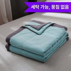 GLOPIC 삼베이불 여름이불패드 홑이불 천연, [100x140cm] 용 이불, 1개, 진녹색