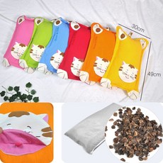 고양이모양 유아 꿀잠 메밀껍질 순면 베개 소형 세트 스타일up 디자인up, 단일사이즈