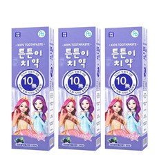 시크릿쥬쥬 키즈치약 포도향, 3개, 80g