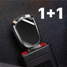 케어핏 안전벨트 연장클립 벨트연장 고정버클 2pc, 1세트, 블랙