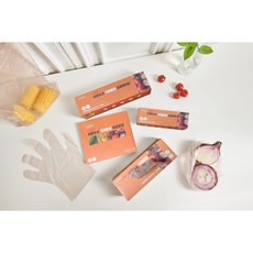 더 좋아진 사탕수수 구리함유 지퍼백(중)+지퍼백(대)+위생백(대)+위생장갑 4종 세트, 1개