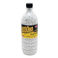 아카데미과학 5000발 BB탄통, White, 1개