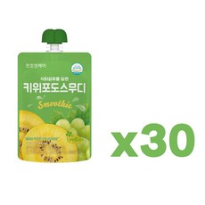천호엔케어 식이섬유를담은키위포도스무디 장건강음료, 30개, 100ml