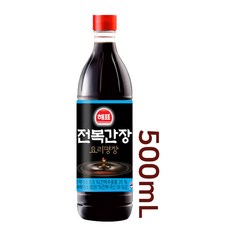 해표간장 전복간장 500ml 1병 보험사은품 개업사은품