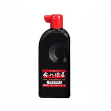 Kuretake 瓶裝書法墨汁, 1個, 吳竹 濃墨 400cc (紅蓋)