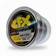 콘티A CFX512 낚시줄 500m 경심줄 세미플로팅 원줄 모노라인 모노필라멘트 원투, 블랙