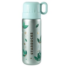 스타벅스 그린 와일드 시크릿 리드 보온병 11181727, 1개, 470ml