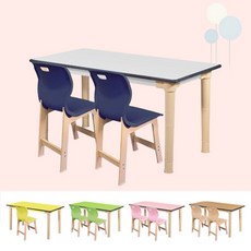 튼튼한 초등저학년 2인용 초등책상의자세트 / 중형우레탄초등2인세트 [H620], 흰색2인세트 중형우레탄H620