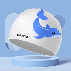 사진 소품 실리콘 수영 모자 귀 보호 다이빙 탄성 경량 입욕 비치, 04 style 6