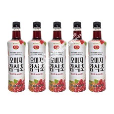 광야식품 오미자 감식초 베이스, 970ml, 5개