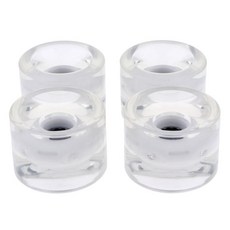 트럭 용 4pcs 70mm 롱 보드 휠 스케이트 보드 용 크리 에이 티브 라이트 업 깜박임 휠 남성 여성 야외 스케이트, PU, 화이트