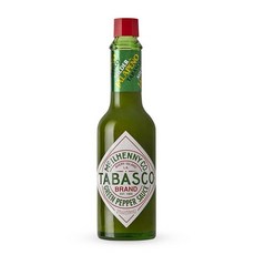Tabasco 56.7g(2온스) 마늘 후추 소스, 2 Fl Oz (Pack of 1), 그린 할라피뇨