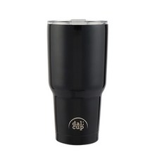 DALCUP 이중진공 텀블러 900ml, 샤이니블랙