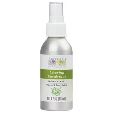 Aura Cacia 卡希雅 室內身體香氛噴霧, Eucalyptus, 1個, 118ml