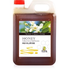 尋蜜趣 台灣南部 龍眼蜜/高山野淬(百花蜜) 3000g 純蜂蜜, 1個, 高山野淬5斤+380g分裝空瓶
