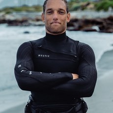 MYSTIC Majestic 潛水衣 防寒衣 3/2mm 衝浪衣 火布 潛水 自潛 前拉, 黑