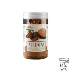 시베리아산 차가버섯, 1개, 120g