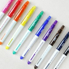 JSTrading 파이롯트 열펜 1.0mm (사인펜 타입) 프릭션펜 아이롱펜 열사인펜 다리미펜 지워지는펜, 1개, 옐로우