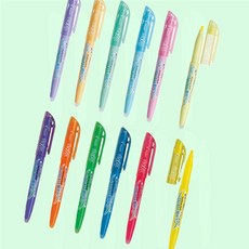 프릭션라이트 형광펜 형광 파스텔 1자루 형광팬 지워지는형광펜 쏙템, 1개