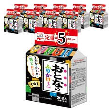 Nagatanien 永谷園 拌飯香鬆組 黑款 1號 20包入, 29.2g, 10袋