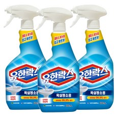 유한락스 거품세정제 600ml 욕실청소 주방청소 곰팡이제거제(상품이미지 확인해주세요)
