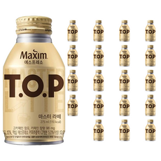 Maxim T.O.P拿鐵咖啡, 20個, 275毫升