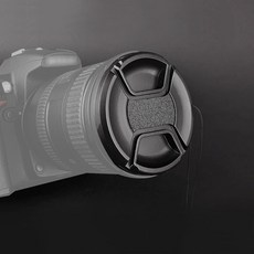 카메라 렌즈캡 46mm 필터 구경 앞캡 렌즈 보호 니콘 호환 lov+0854FF, 1개