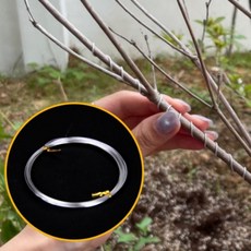1롤 5m 분재철사 1mm 알루미늄 원예용 분재용 철사 와이어 꽃철사 얇은 철사 공예, 1개