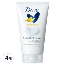 도브 바디러브 에센셜 케어 핸드크림 플로럴 머스크, 75ml, 4개
