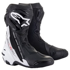 長野總代理 Alpinestars SUPERTECH R BOOTS 頂級車靴 透氣內靴 專業賽道長靴, 黑白