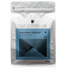 컬트커피랩 데이나잇 디카페인 콜롬비아 수프리모 슈가케인 싱글 원두, 홀빈(분쇄안함), 200g, 1개