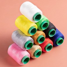 手工針線家用手縫針線縫補衣服的白黑細線402縫紉線手工縫衣線針線盒套裝, 1件, 10色線【顏色固定】:如图