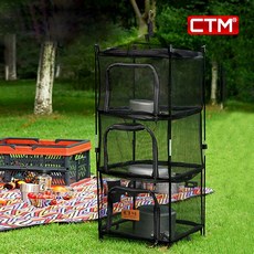 CTM 캠핑 식기건조망 스탠드 겸용, 1개