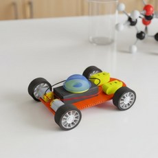듀얼모터 전동 자동차 만들기 고속모터 회전 동력전달 레이싱 미니카 (레이저형 1인용)