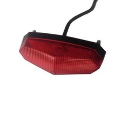 전기 자전거 후미등 야간 사이클링 안전 경고 램프 플래시 라이트 DC 36-60V, B 24-60V, 1. B 24-60V, 1개