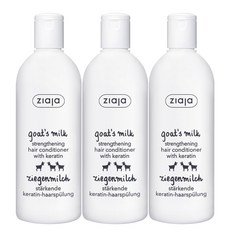 지아자 산양유 단백질 헤어 린스 컨디셔너, 200ml, 3개