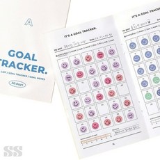 살림탐구 골트랙커 북 30일 떡메모지, 02 옐로우